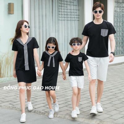 Bảo quản áo váy gia đình đi tự tiệc