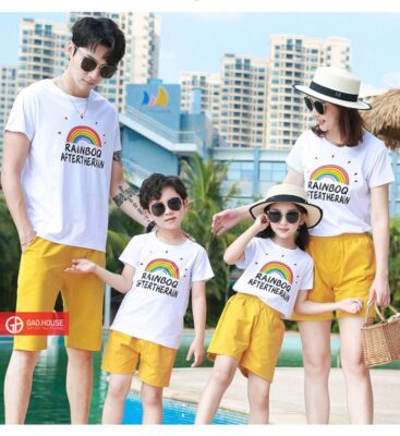 áo gia đình đi biển