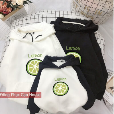 áo gia đình mùa đông lemon
