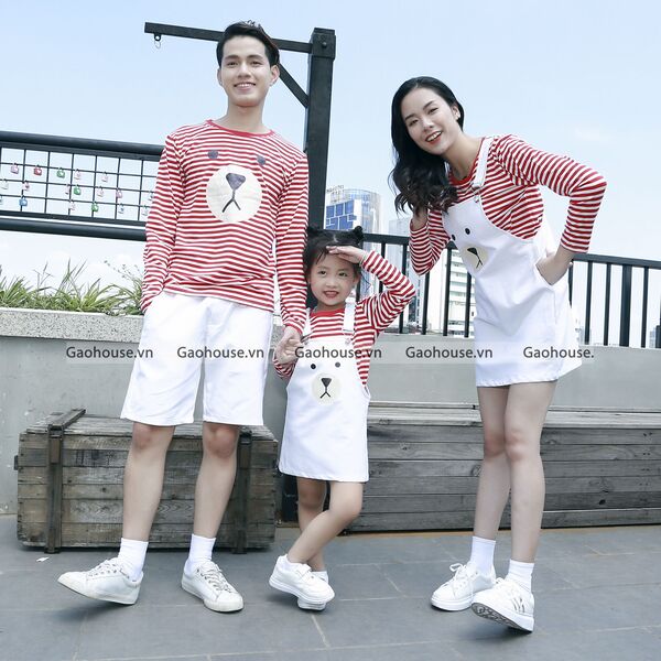 8_áo thun gia đình dài tay