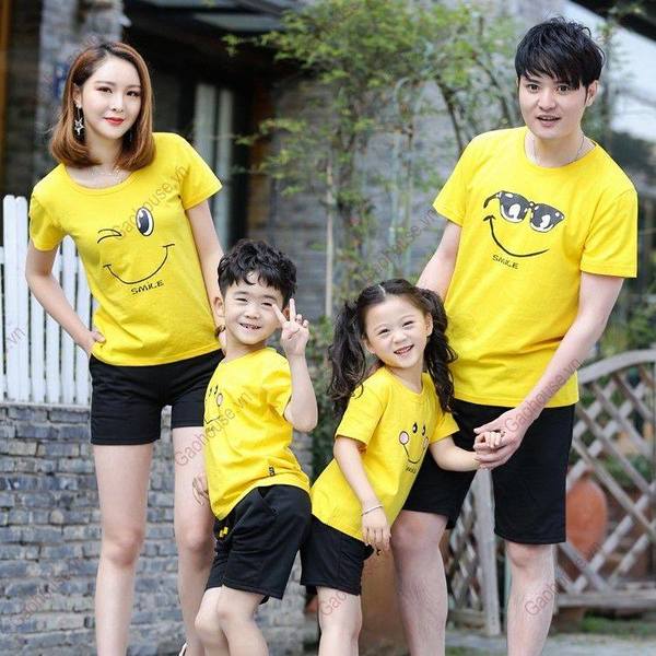 1_áo thun gia đình