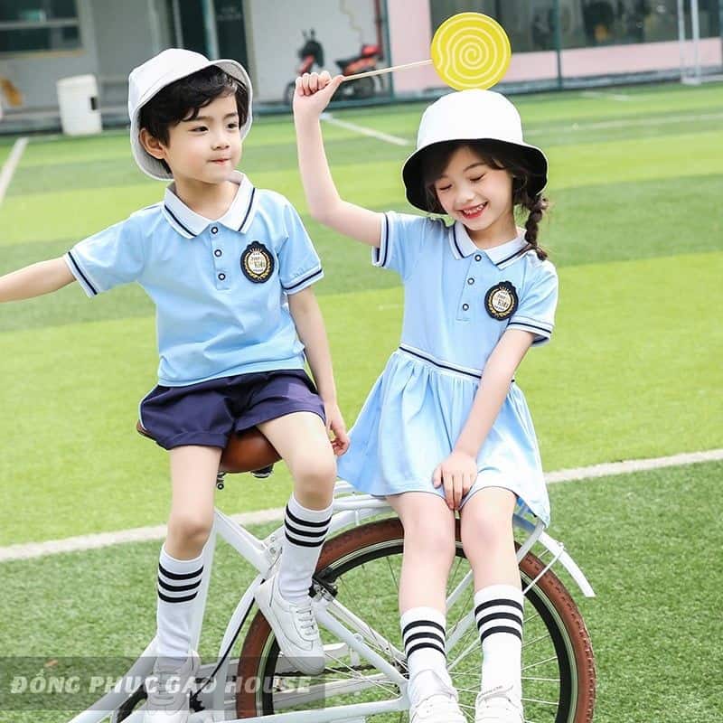 áo váy đồng phục mầm non