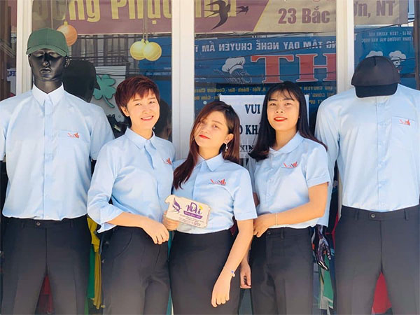 May đồng phục công sở ở Nha Trang