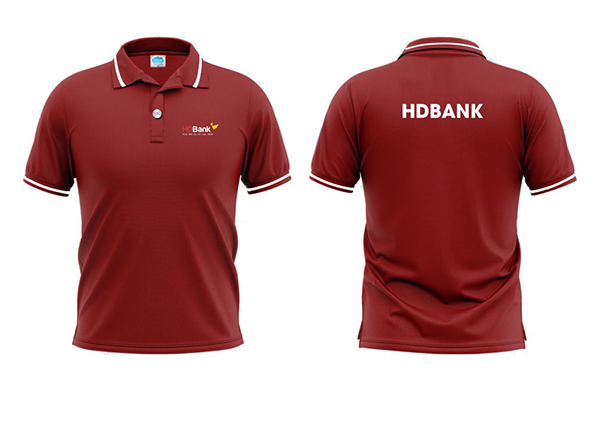 áo thun đồng phục sự kiện HD Bank