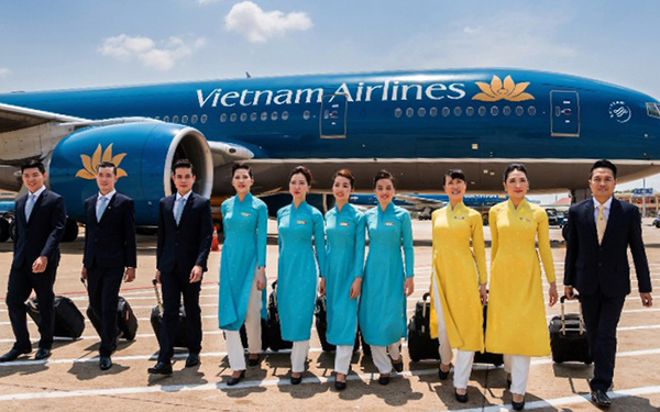 Mẫu áo đồng phục VietNam Airline