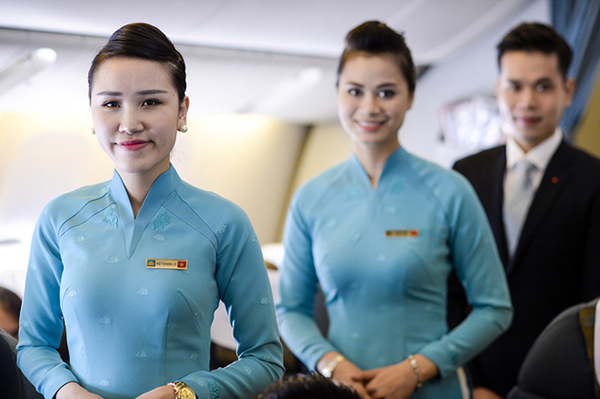 áo đồng phục vietnam airline