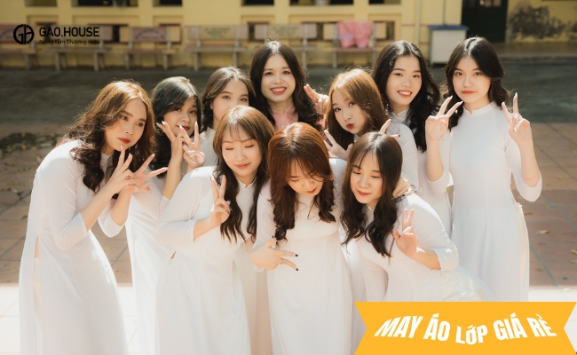 Áo dài đồng phục đại học NTTU