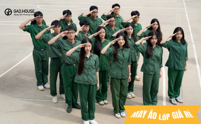 Áo đồng phục HNUE khoa Giáo dục Quốc phòng
