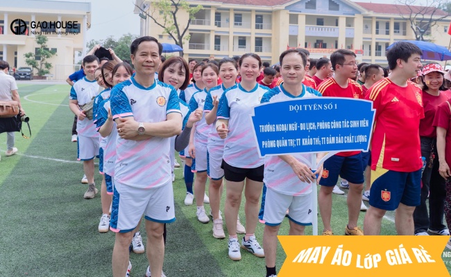 áo đồng phục nhóm trường đại học công nghiệp