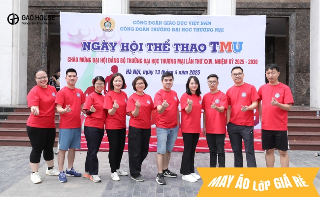 áo đồng phục tmu sự kiện