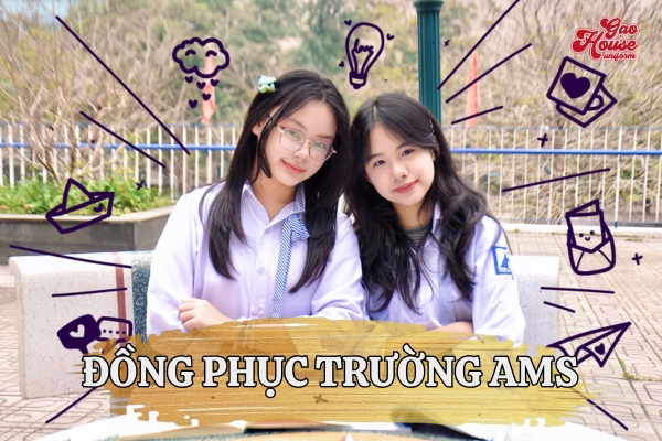 áo đồng phục trường ams