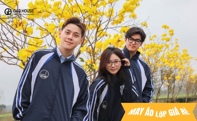 Áo gió đồng phục đại học quốc gia hà nội