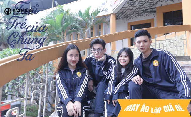 Áo khoác đồng phục trường học viện ngân hàng
