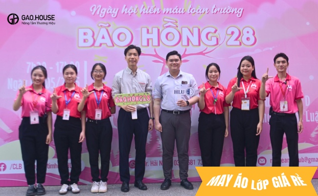 Áo nhóm đồng phục trường đại học luật hà nội