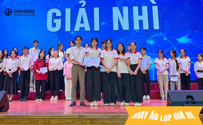 Áo polo dùng cho Olympic Sinh học Sinh viên Việt Nam năm 2025