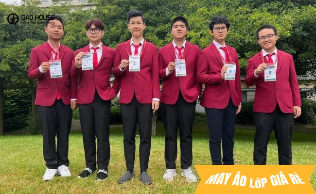 Áo polo dùng cho Olympic Toán học năm 2024