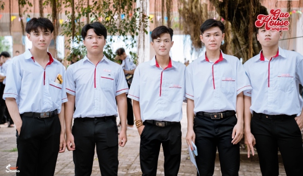 áo sơ mi đồng phục trường đại học nam cần thơ