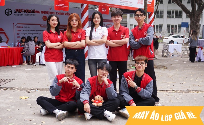Áo thun đồng phục học viện bưu chính viễn thông