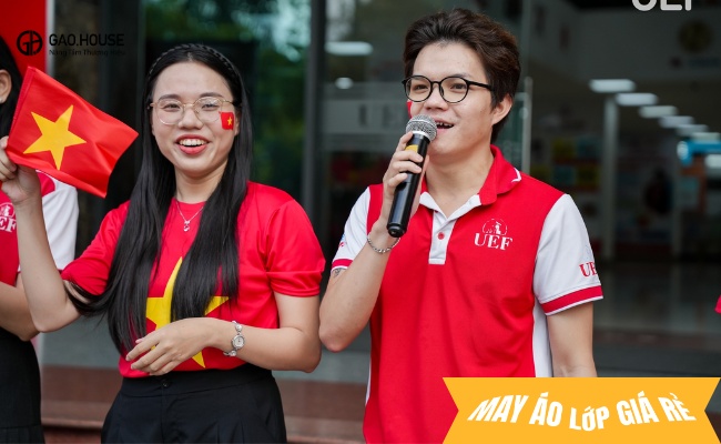 Áo thun đồng phục trường UEF