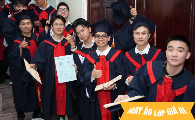 áo tốt nghiệp đồng phục đại học quốc gia hà nội