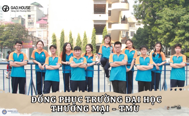 Công ty may và in áo đồng phục đại học thương mại TMU