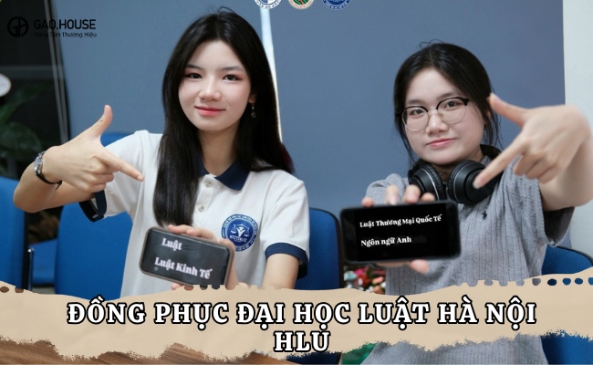 Cong ty may và in áo đồng phục thể dục đại học luật hà nội