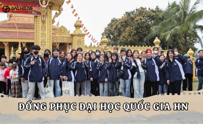 đặt may đồng phục đại học quốc gia hà nội cao cấp