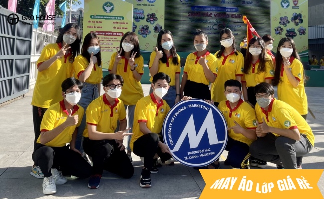 Địa chỉ may đồng phục Đại Học Tài Chính Marketing uy tín