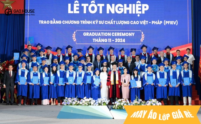 đồng phục trường đại học bách khoa tphcm dành cho tân cử nhân