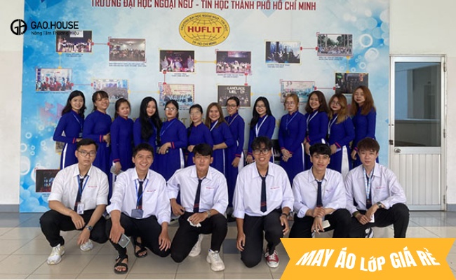 Đồng phục trường đại học Huflit
