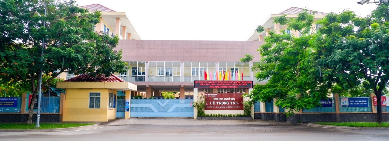 hình ảnh trường thpt lê trọng tấn
