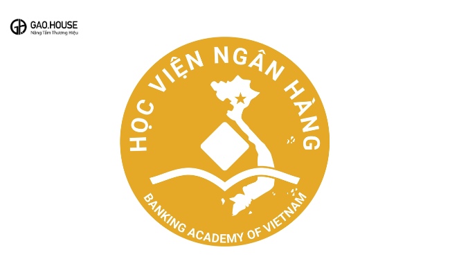 Logo in áo đồng phục học viện ngân hàng
