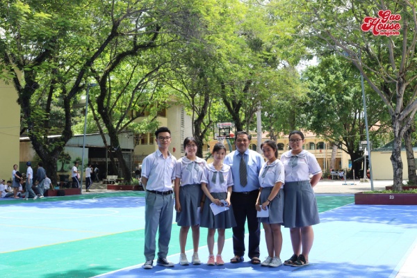 màu sắc đồng phục trường thpt hùng vương