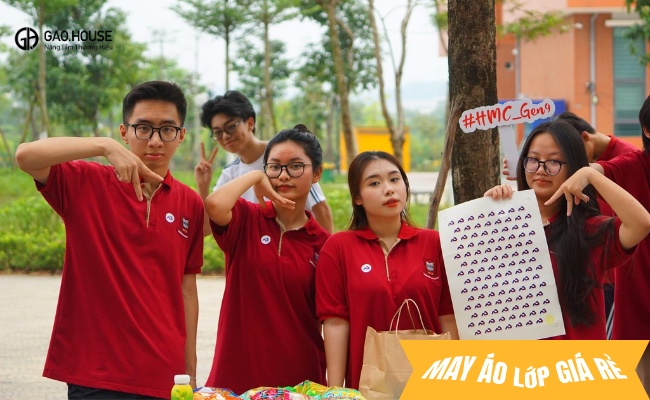 May áo đồng phục đại học quốc gia Hà Nội giá rẻ