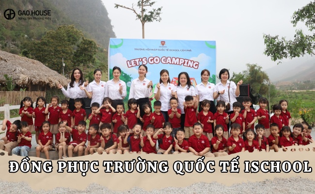 May áo phông đồng phục trường iSchool