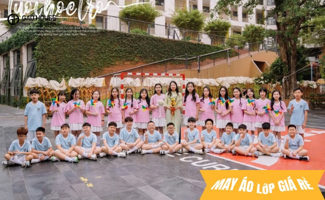 May áo thun đồng phục cao cấp