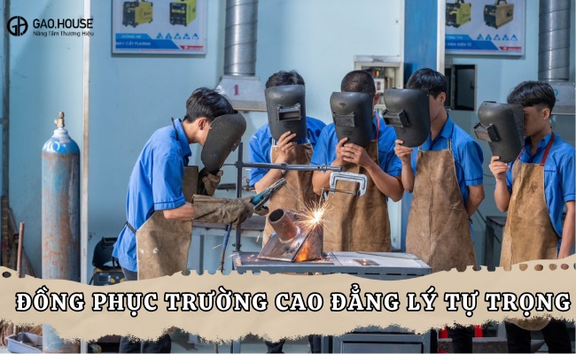 may đồng phục trường cao đẳng lý tự trọng