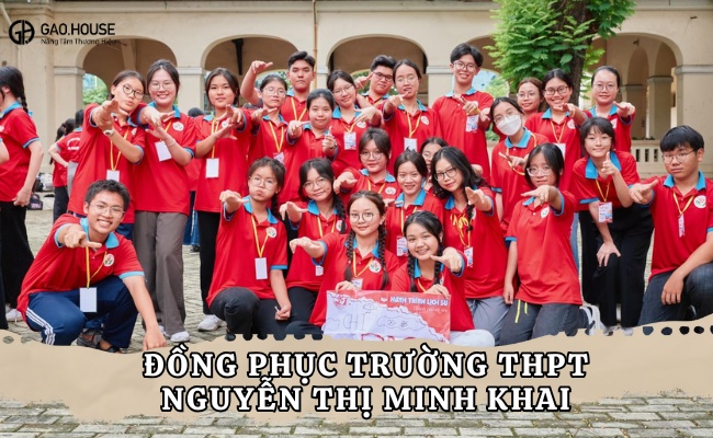 May đồng phục trường THPT Nguyễn Thị Minh Khai