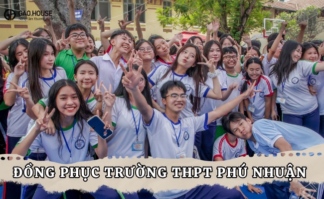 May đồng phục trường THPT Phú Nhuận