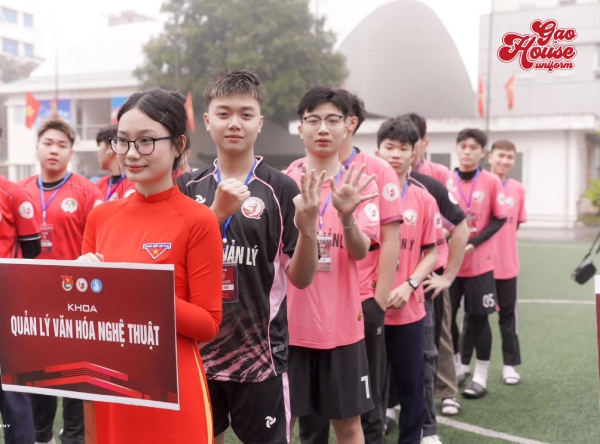 áo đồng phục nhóm trường đại học văn hóa hà nội