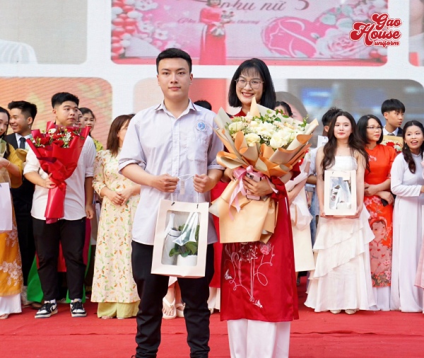 áo đồng phục trường cao đẳng công thương hà nội đẹp