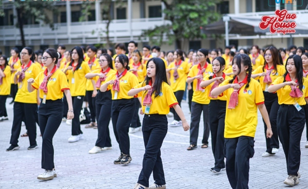 Áo polo đồng phục đội đoàn trường Giao thông vận tải TPHCM