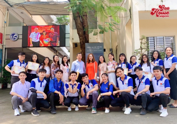 Áo polo đồng phục trường Đại học Văn hóa TP HCM
