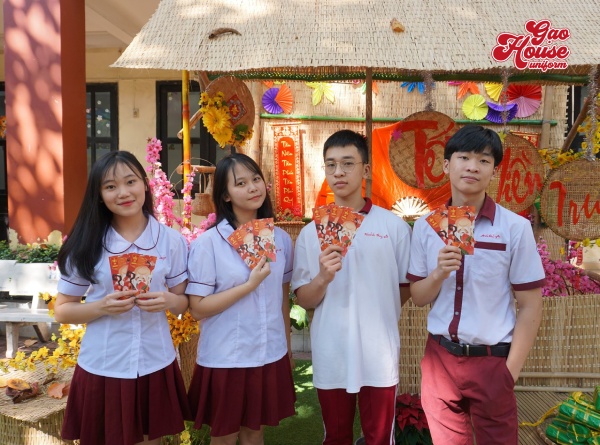 Áo sơ mi đồng phục trường ngô thời nhiệm cấp 2 và cấp 3
