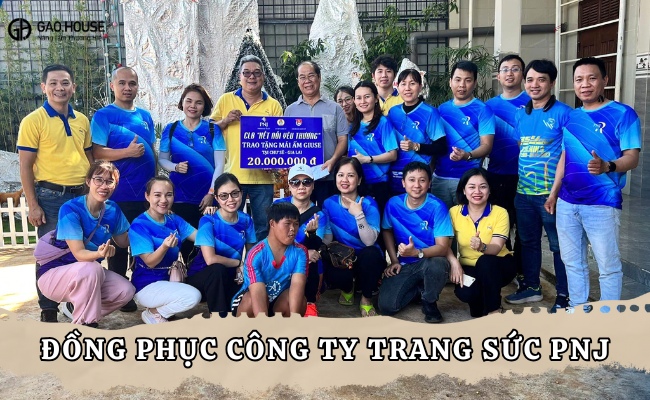 Địa chỉ may đồng phục PNJ cao cấp giá tốt đồng phục Gạo House