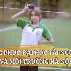đồng phục đại học tài nguyên môi trường hà nội