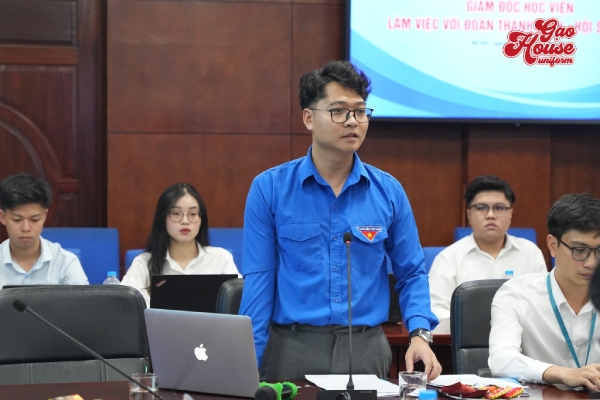 Đồng phục đoàn trường Học viện Tài chính