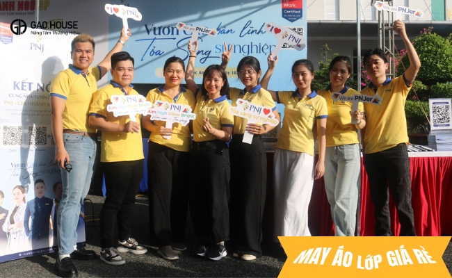 Đồng phục PNJ giúp quảng bá thương hiệu