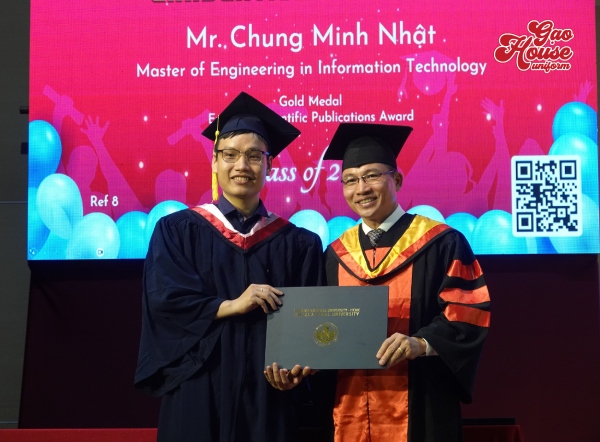 đồng phục tốt nghiệp tân thạc sĩ đại học quốc tế tp hcm