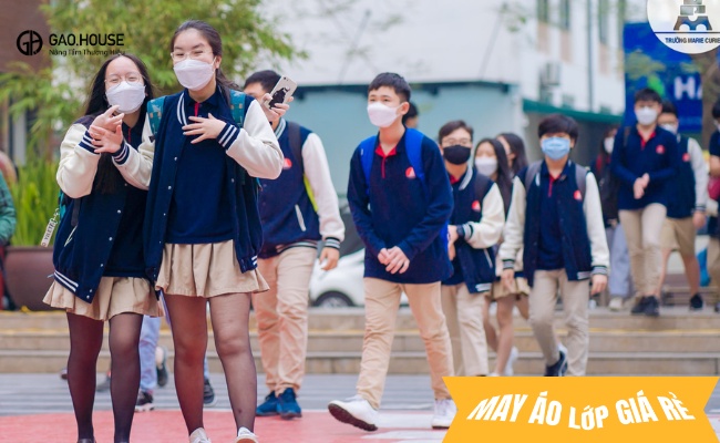 đồng phục trường marie curie tphcm